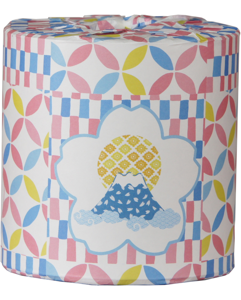 富士山ふふふロール ③B市松