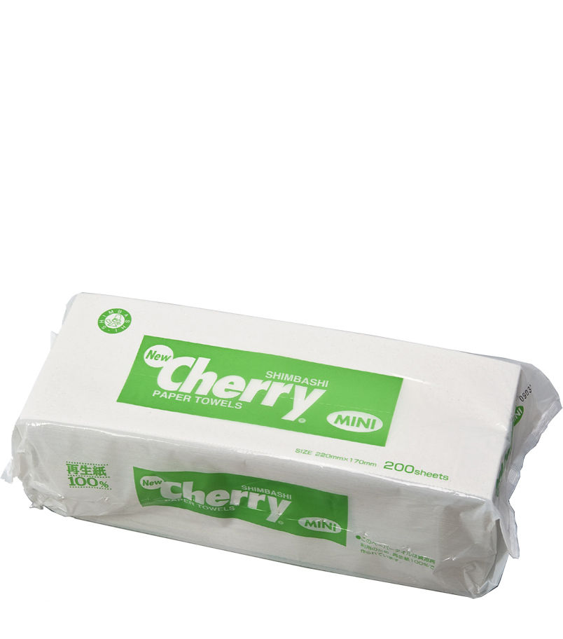 ペーパータオル ニューチェリーミニタオル 200枚 48パック